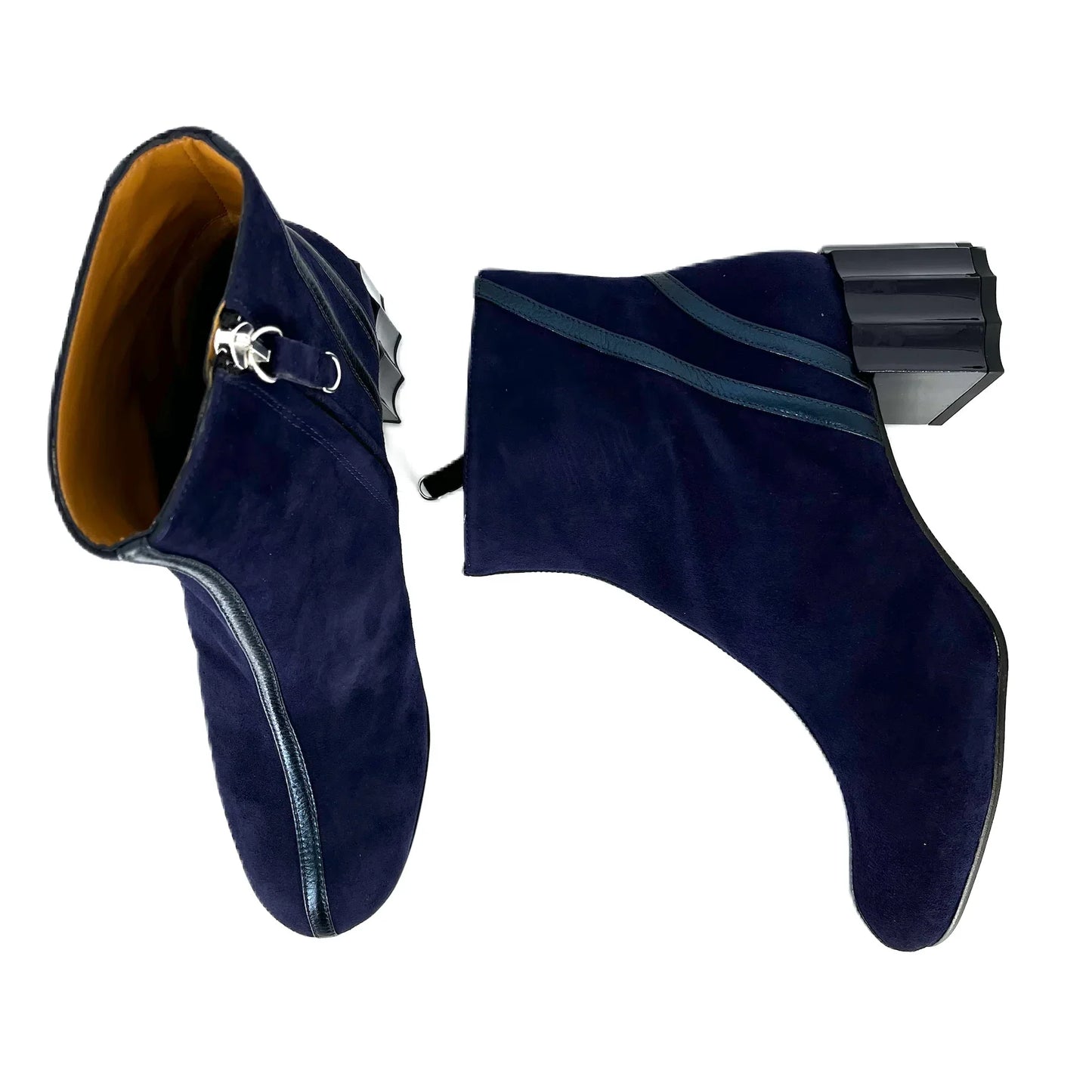 Botines De La Marca Audley Para Mujer Modelo Opal En Color Azul