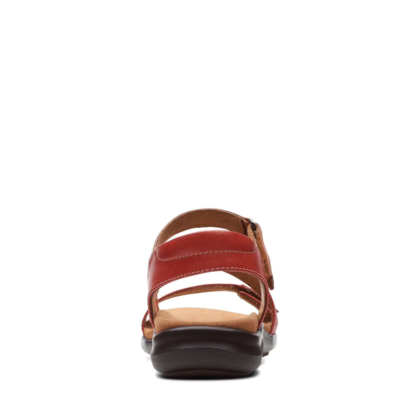 Sandalias De La Marca Clarks Para Mujer Modelo Kitly Way Grenadine Leather En Color Rojo