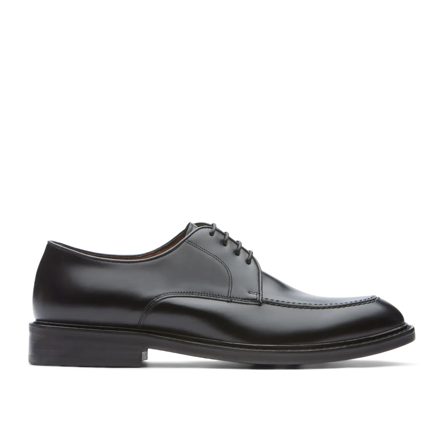 Zapatos Oxford De La Marca Lottusse Para Hombre Modelo Harrys Derbys De Vacuno SemibrillanteEn Color Negro
