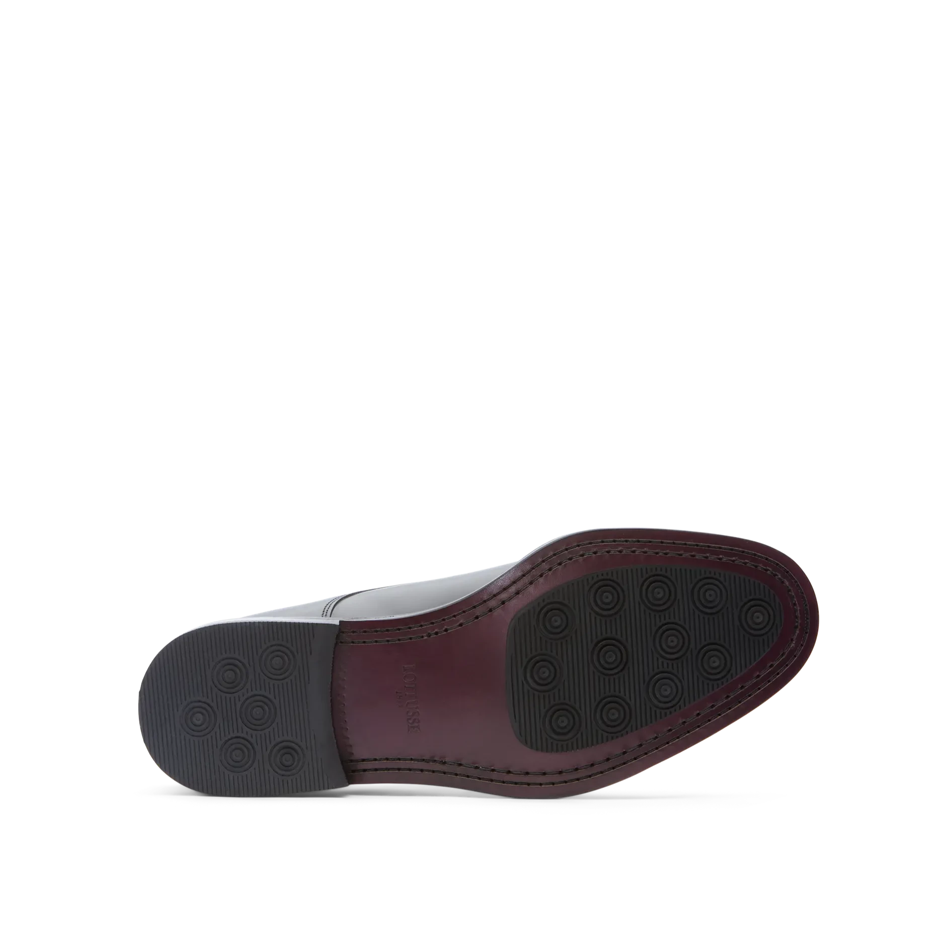 Zapatos Oxford De La Marca Lottusse Para Hombre Modelo Harrys Derbys De Vacuno SemibrillanteEn Color Negro