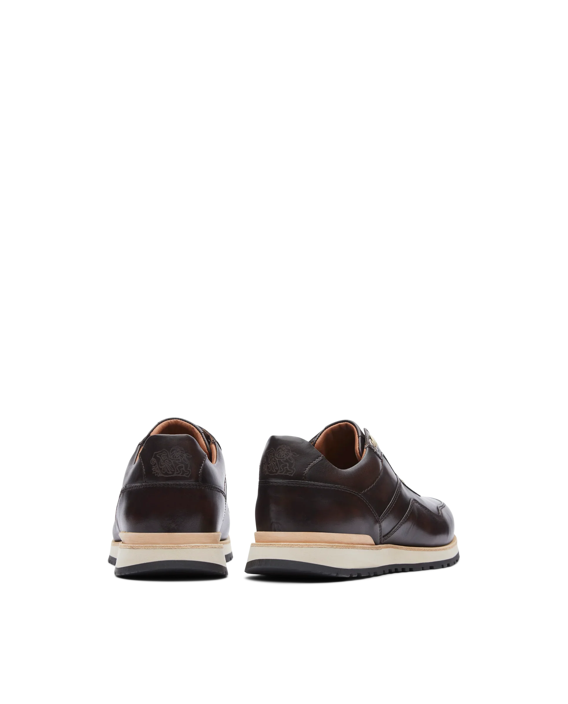 Sneakers De Vestir De La Marca Lottusse Para Hombre Modelo Tokyo Moka De Vacuno CepilladoEn Color Marrón