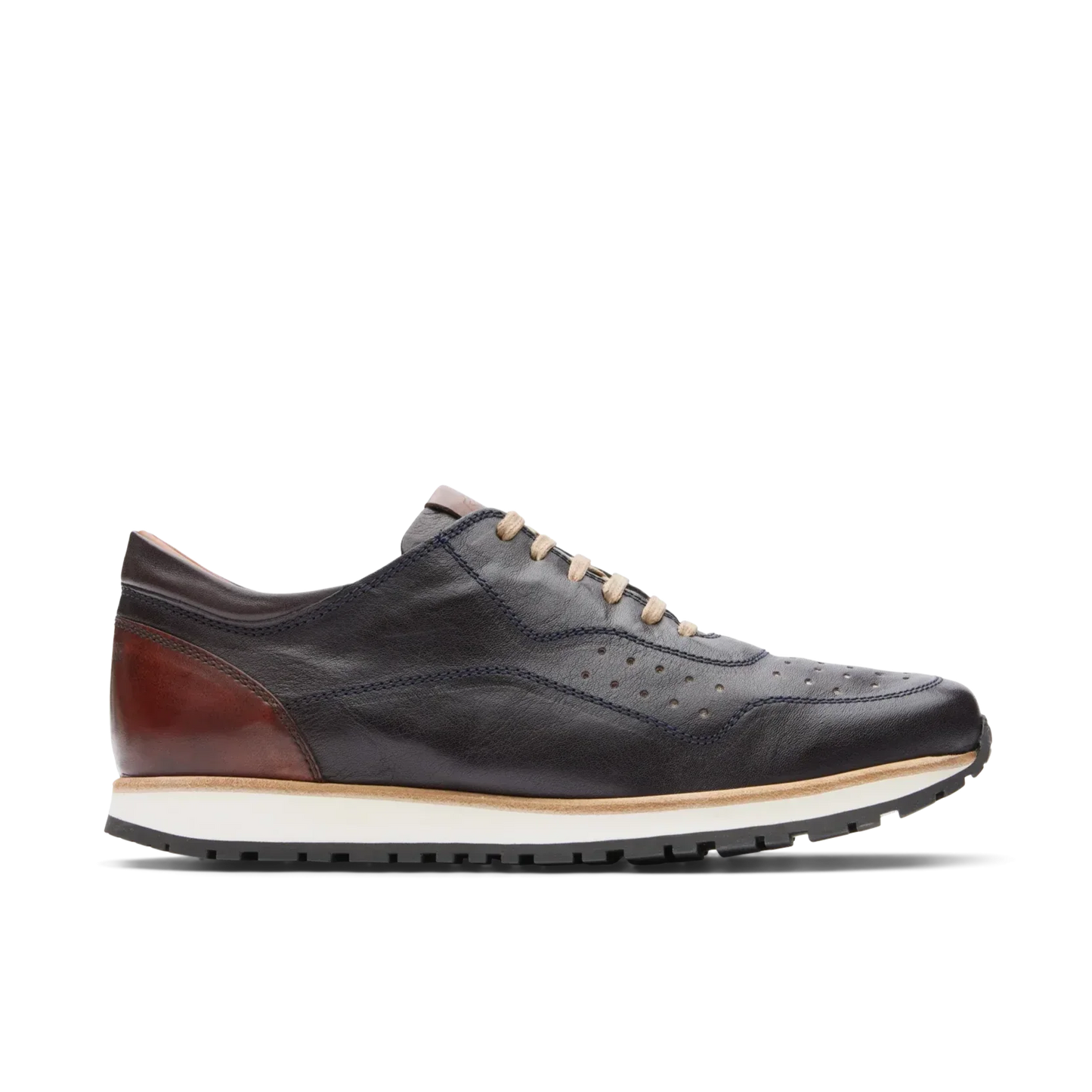 Мужские кроссовки LOTTUSSE, модель Cang Marino Ebony TB, синие