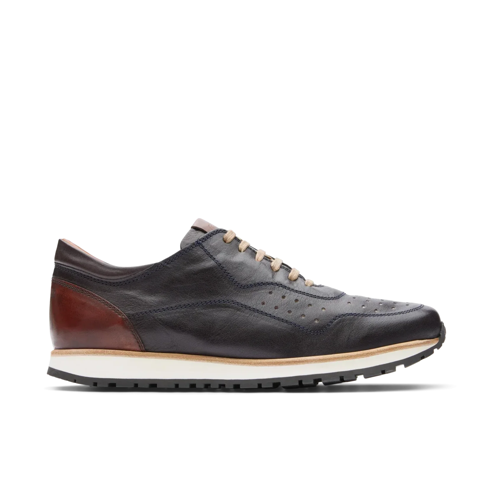 Sneakers De La Marca Lottusse Para Hombre Modelo Cang Marino Ebony Tb En Color Azul