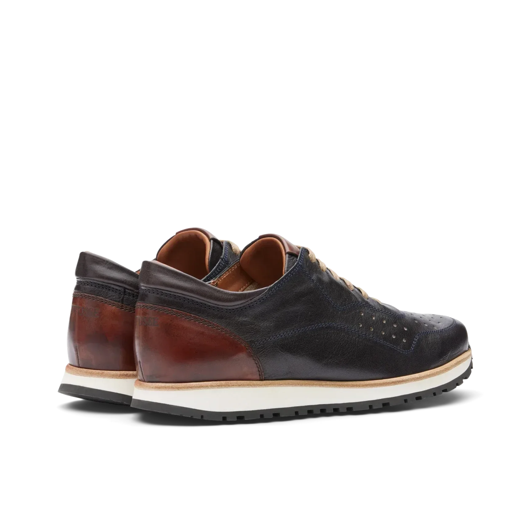 Sneakers De La Marca Lottusse Para Hombre Modelo Cang Marino Ebony Tb En Color Azul