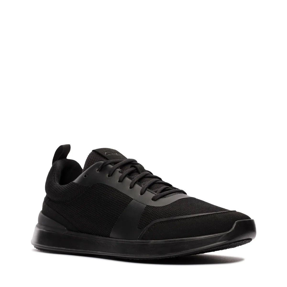 Sneakers De La Marca Clarks Para Hombre Modelo Lt Lace Black Knit Un En Color Negro