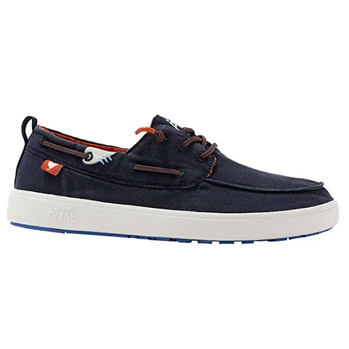 Pitas Herren-Nautikschuhe, Modell Maui Periscope, Blau