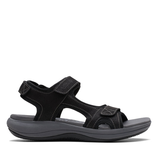 Sandales Clarks Mira Bay pour femme en noir