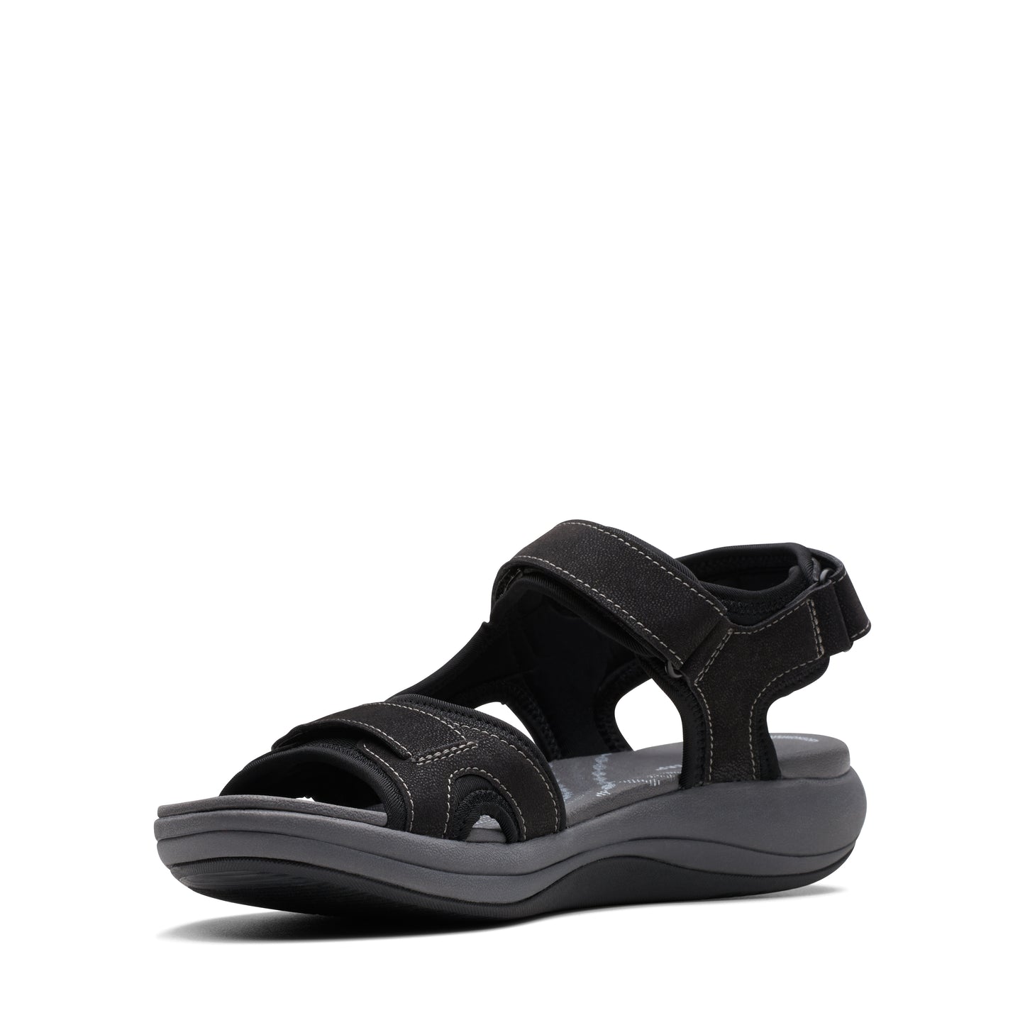 Sandalias De La Marca Clarks Para Mujer Modelo Mira Bay Black En Color Negro