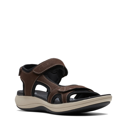 Clarks Damen Mira Bay Braune Sandalen