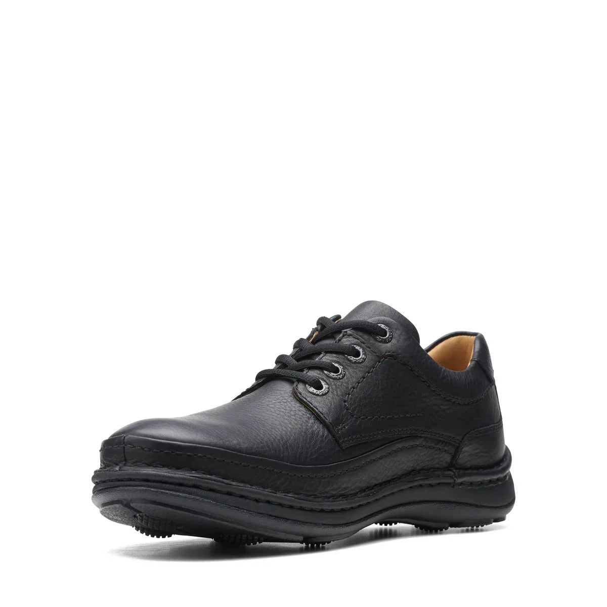 Zapatos Derby De La Marca Clarks Para Hombre Modelo Nature Three Black Leather En Color Negro