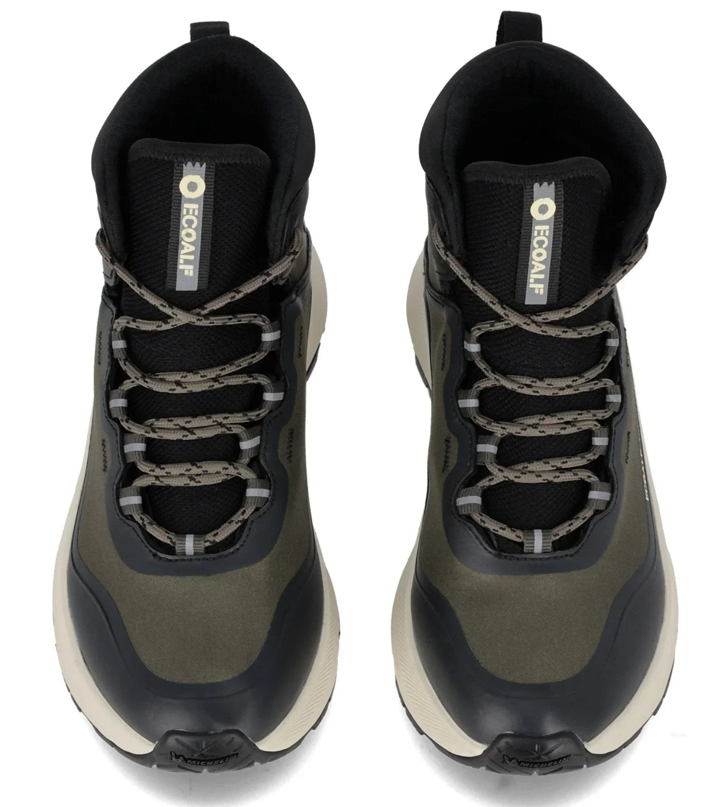 Ecoalf 男靴,Gredos 绿色靴子,卡其色