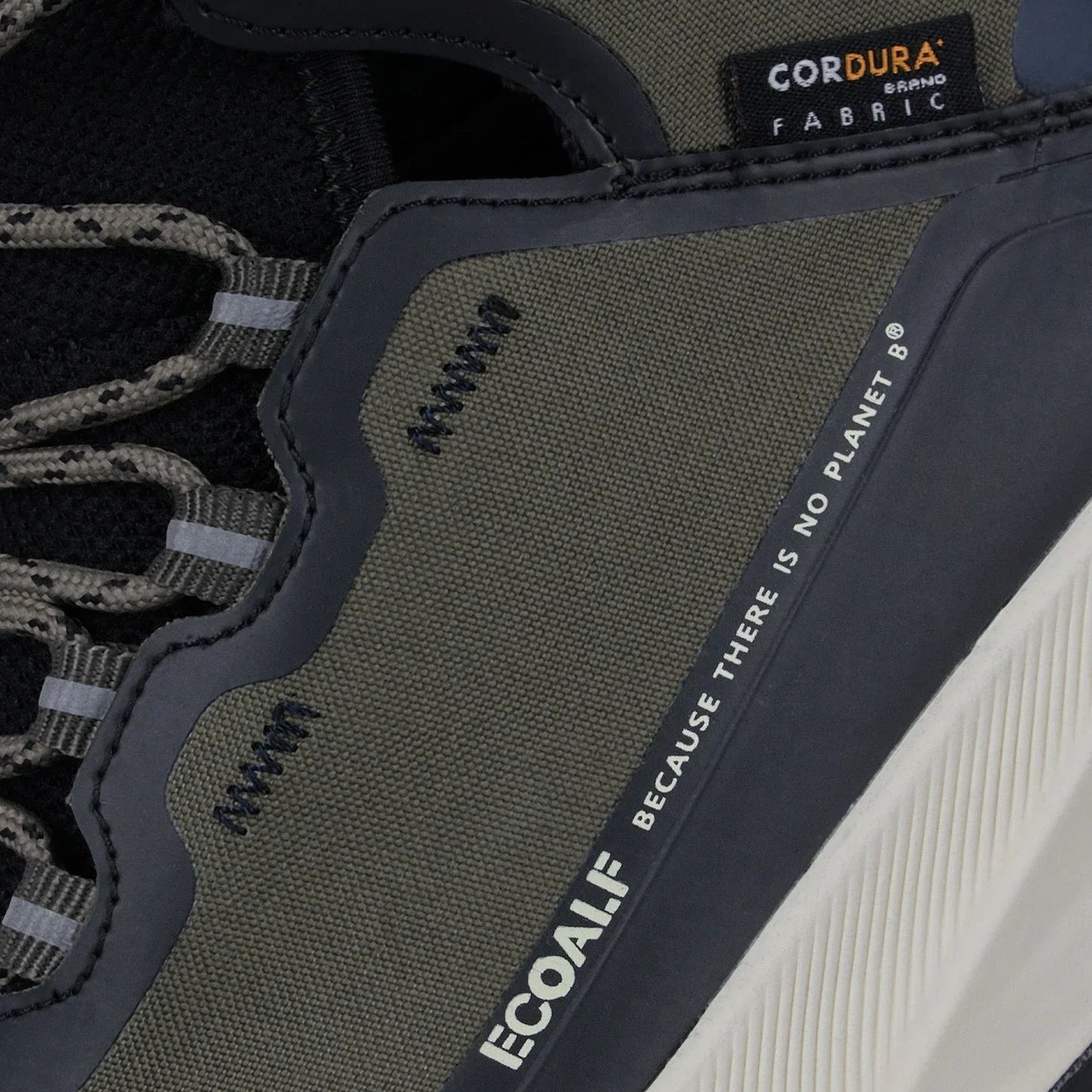 Ecoalf 男靴,Gredos 绿色靴子,卡其色