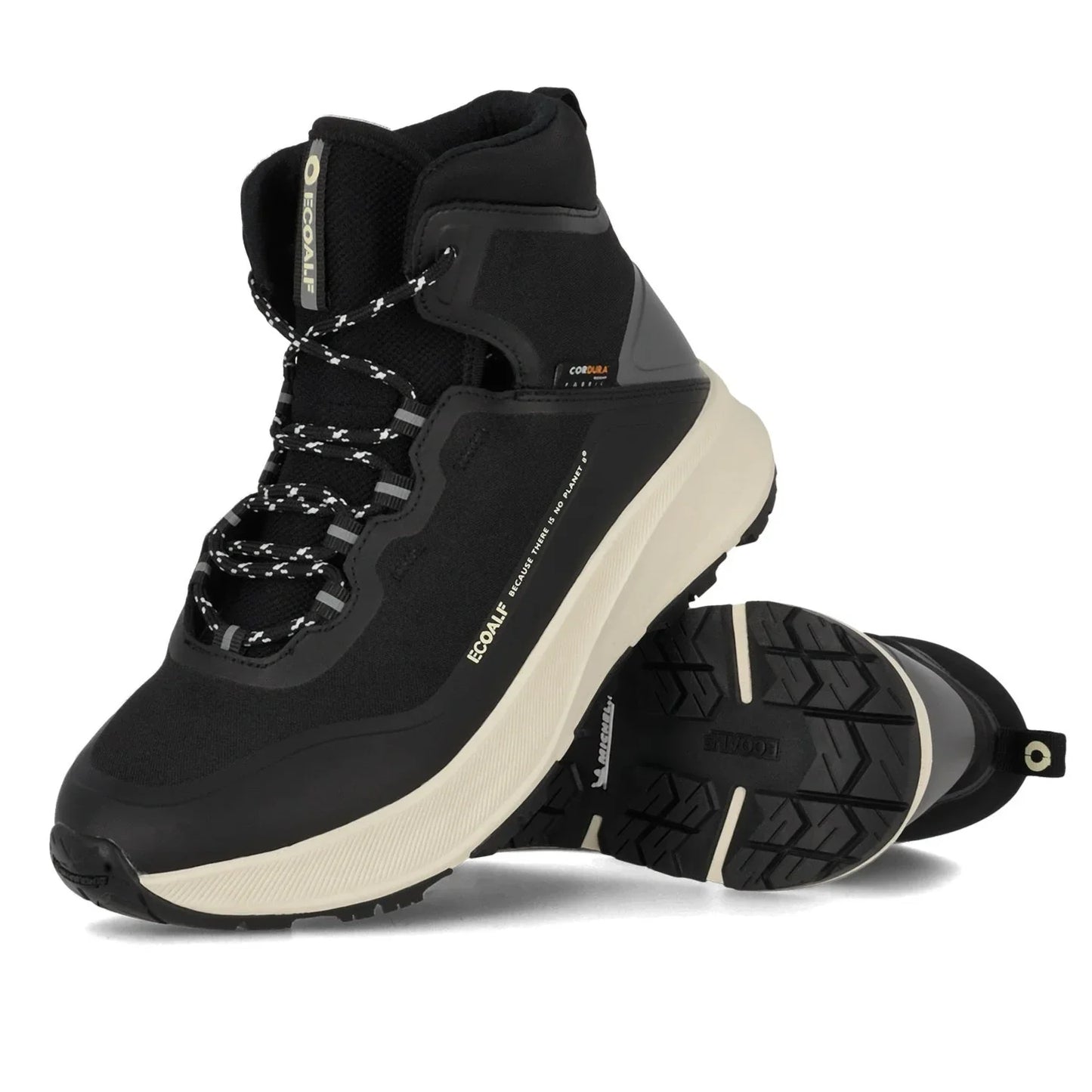 Ecoalf Herrenstiefel, Gredos Black Boots, Schwarz