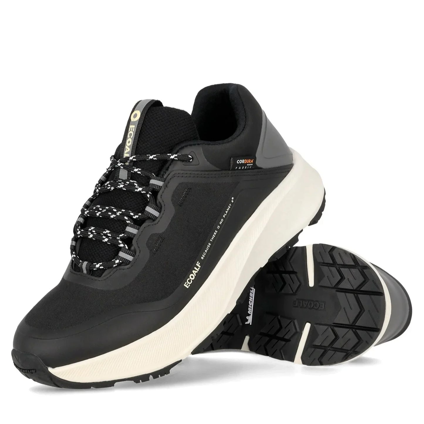 Baskets Ecoalf pour femme, modèle Abantos Black, en noir