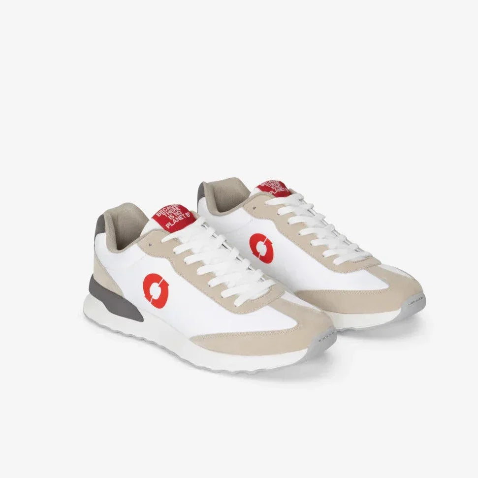 Baskets Ecoalf pour homme, modèle Princealf, blanches