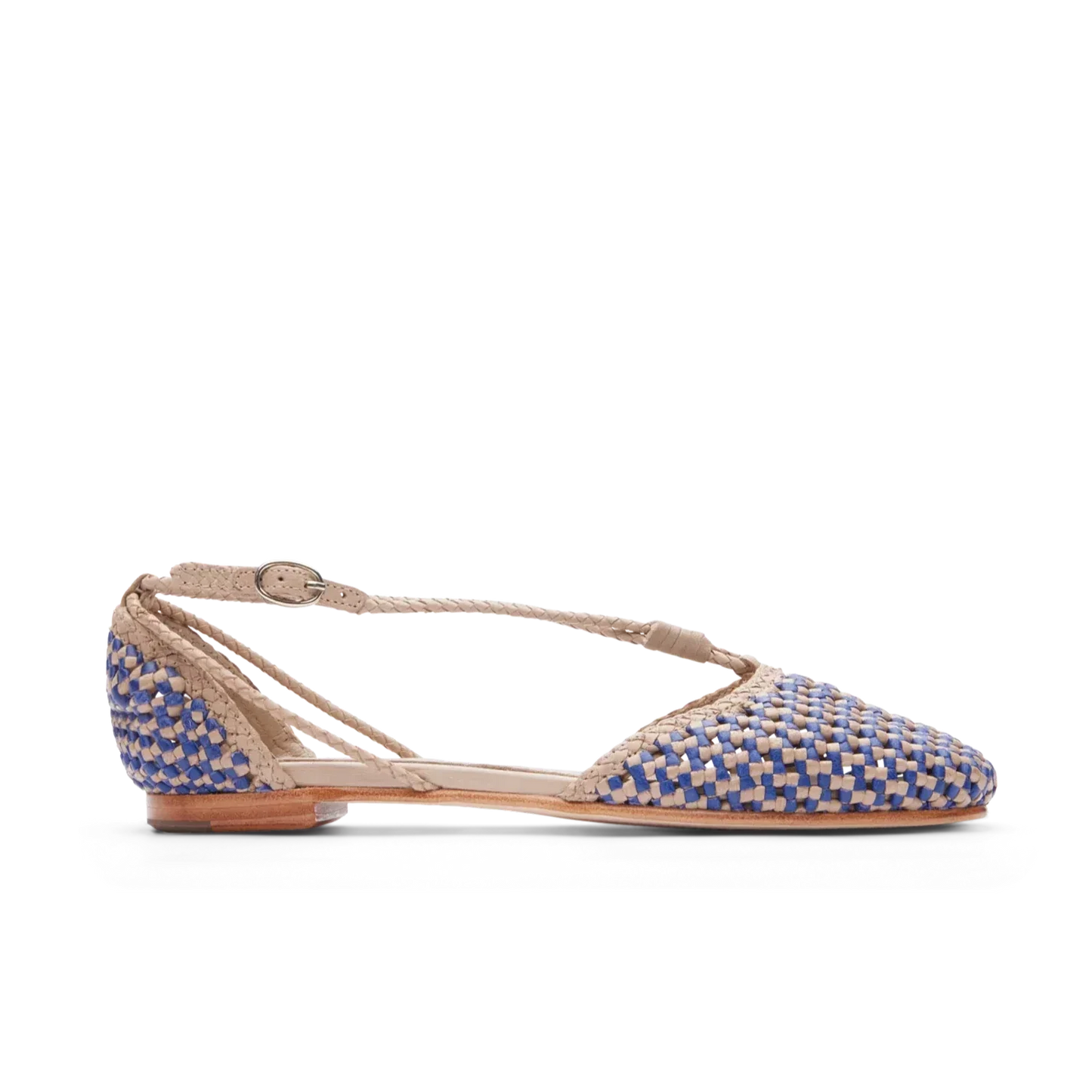 Bailarinas De La Marca Lottusse Para Mujer Modelo Nood Sabbia Klein En Color Azul