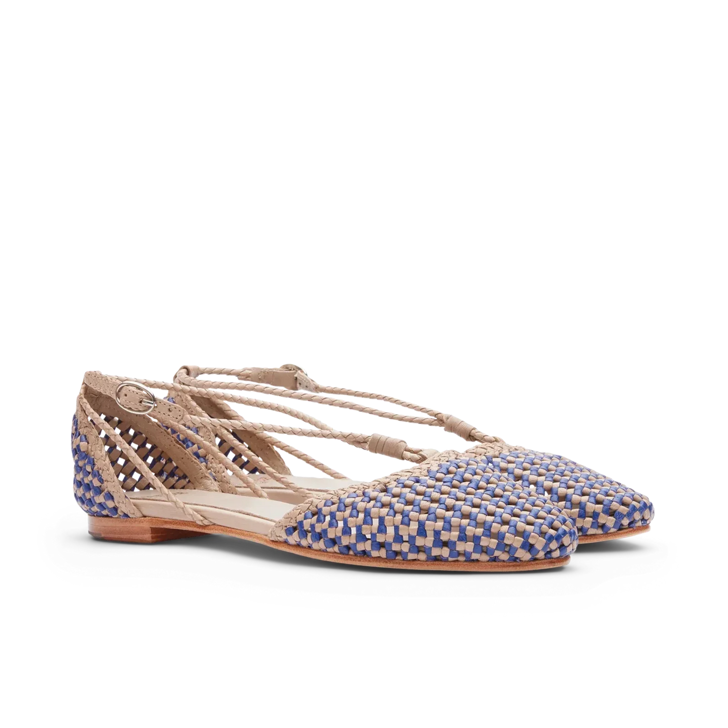 Bailarinas De La Marca Lottusse Para Mujer Modelo Nood Sabbia Klein En Color Azul