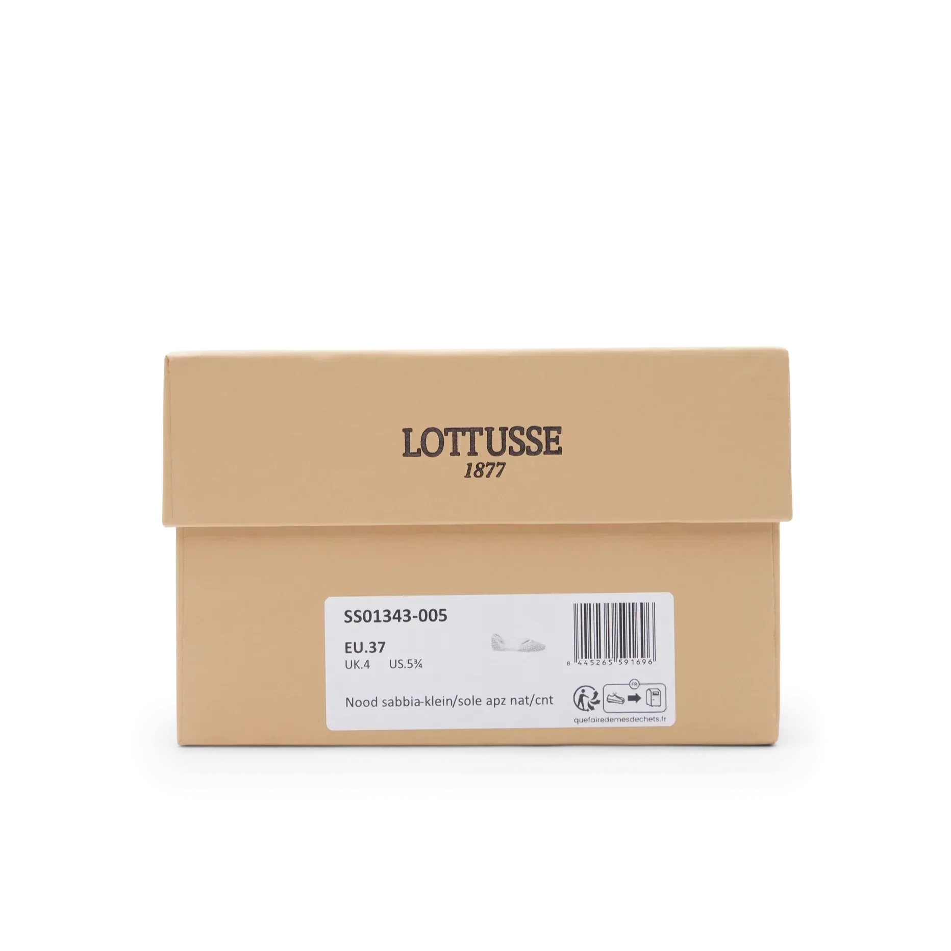 LOTTUSSE 品牌芭蕾舞鞋 Model Nood Sabbia Klein