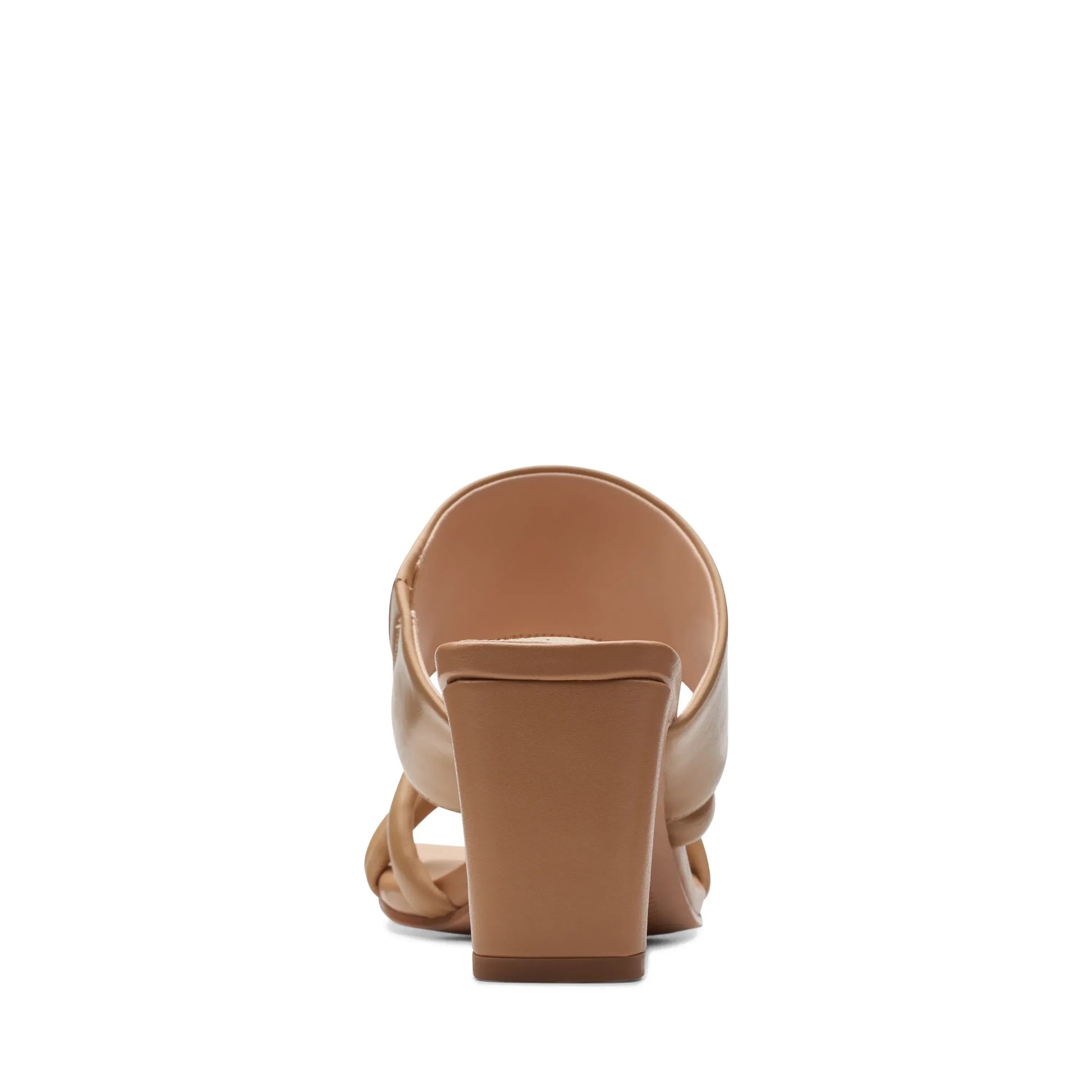 Clarks 女士 Seren Mule 驼色系带凉鞋(米色)