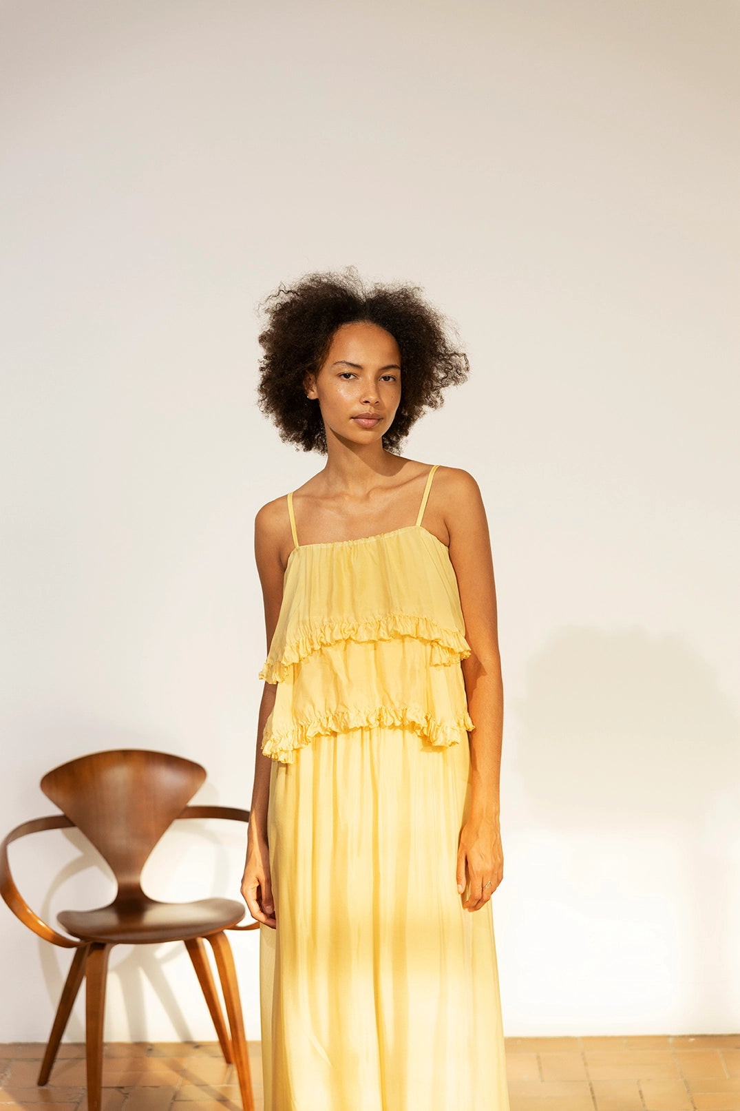 PROJEKT AJ117 | UNISEX-KLEID | TAILYNN DK12-232 | GELB