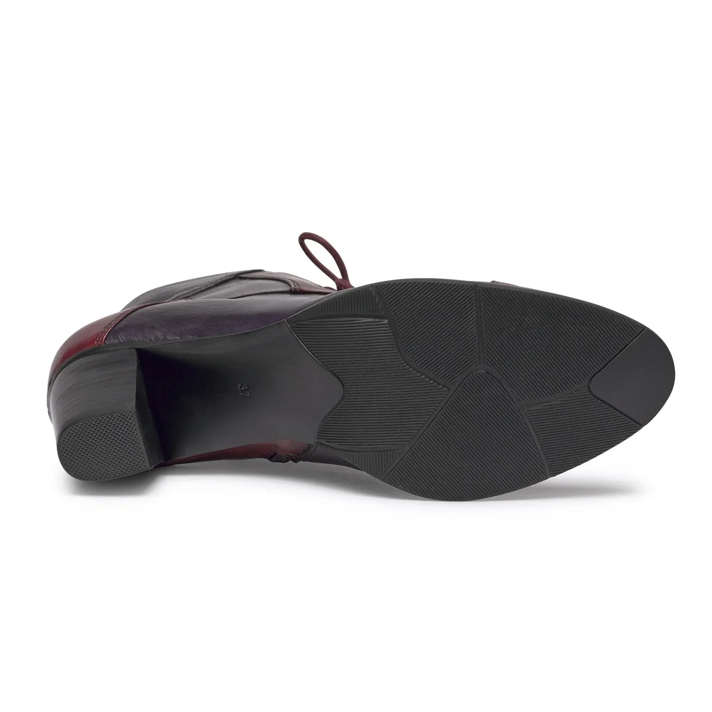 Regarde Le Ciel Damen-Stiefeletten, Modell Sonia-123, Sangria / Melanzana / Muddy Mehrfarbig