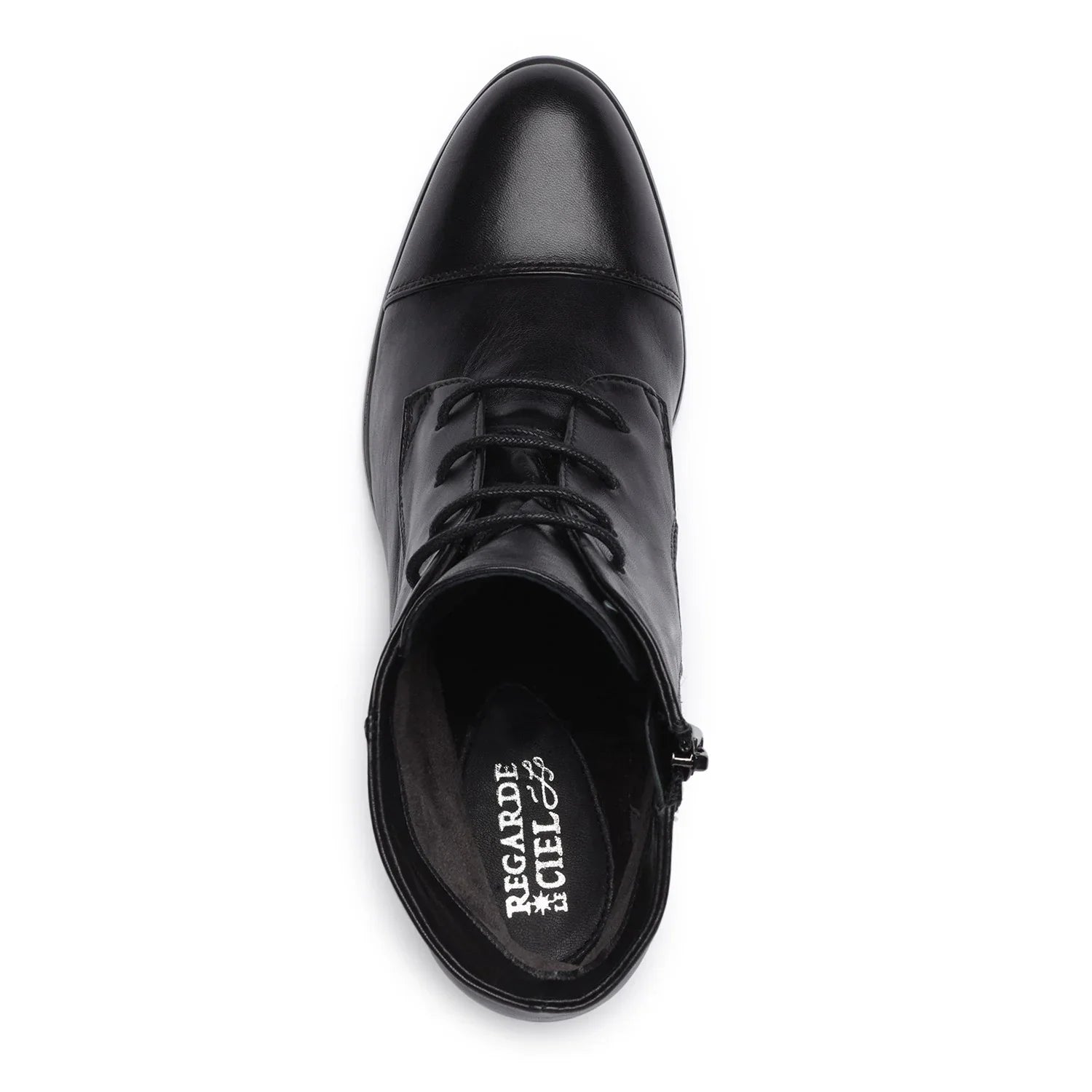 Botines De La Marca Regarde Le Ciel Para Mujer Modelo Sonia123 Glove Black En Color Negro