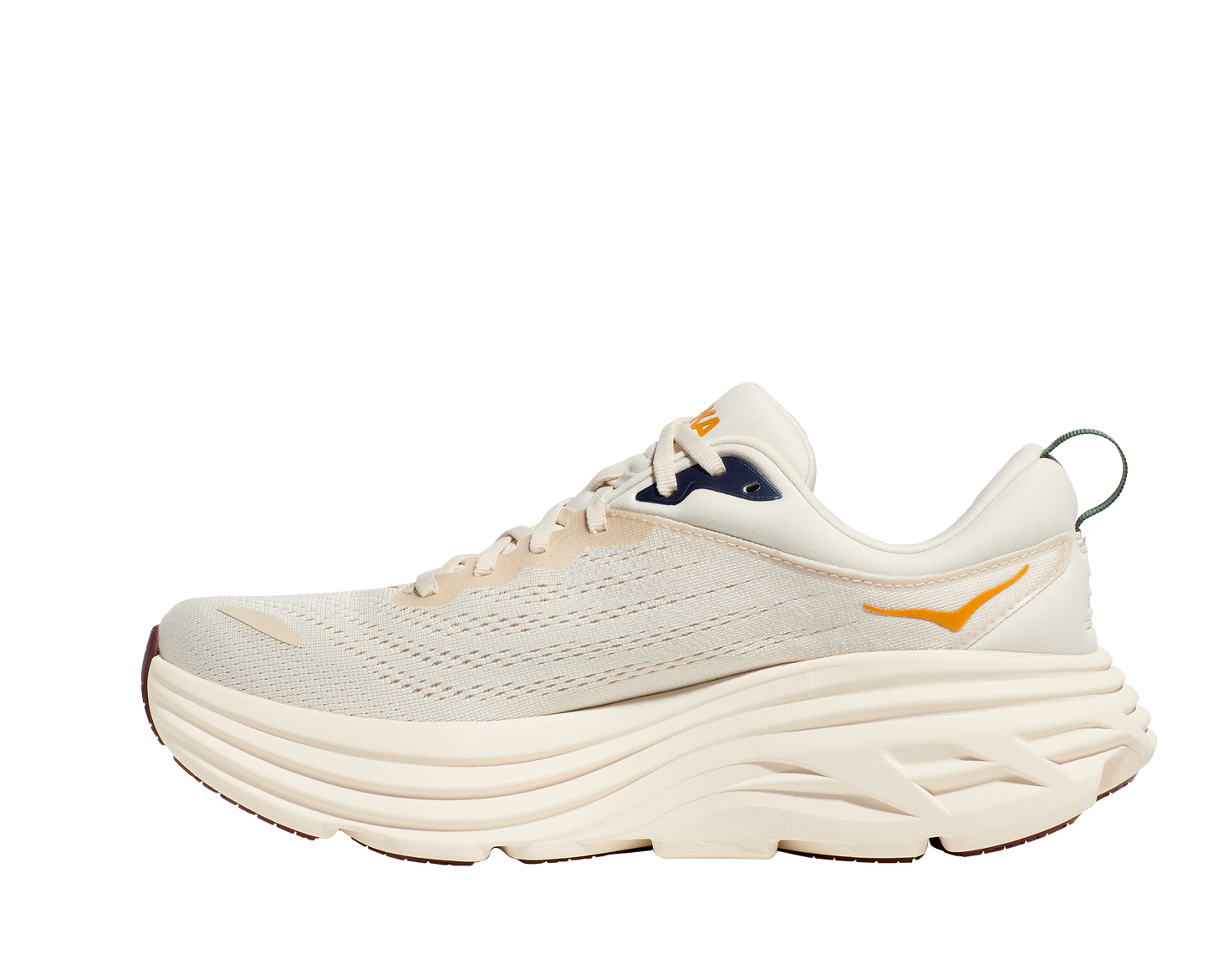 HOKA | SNEAKERS HOMBRE | BONDI 8 OAT MILK/ALABAS | BLANCO