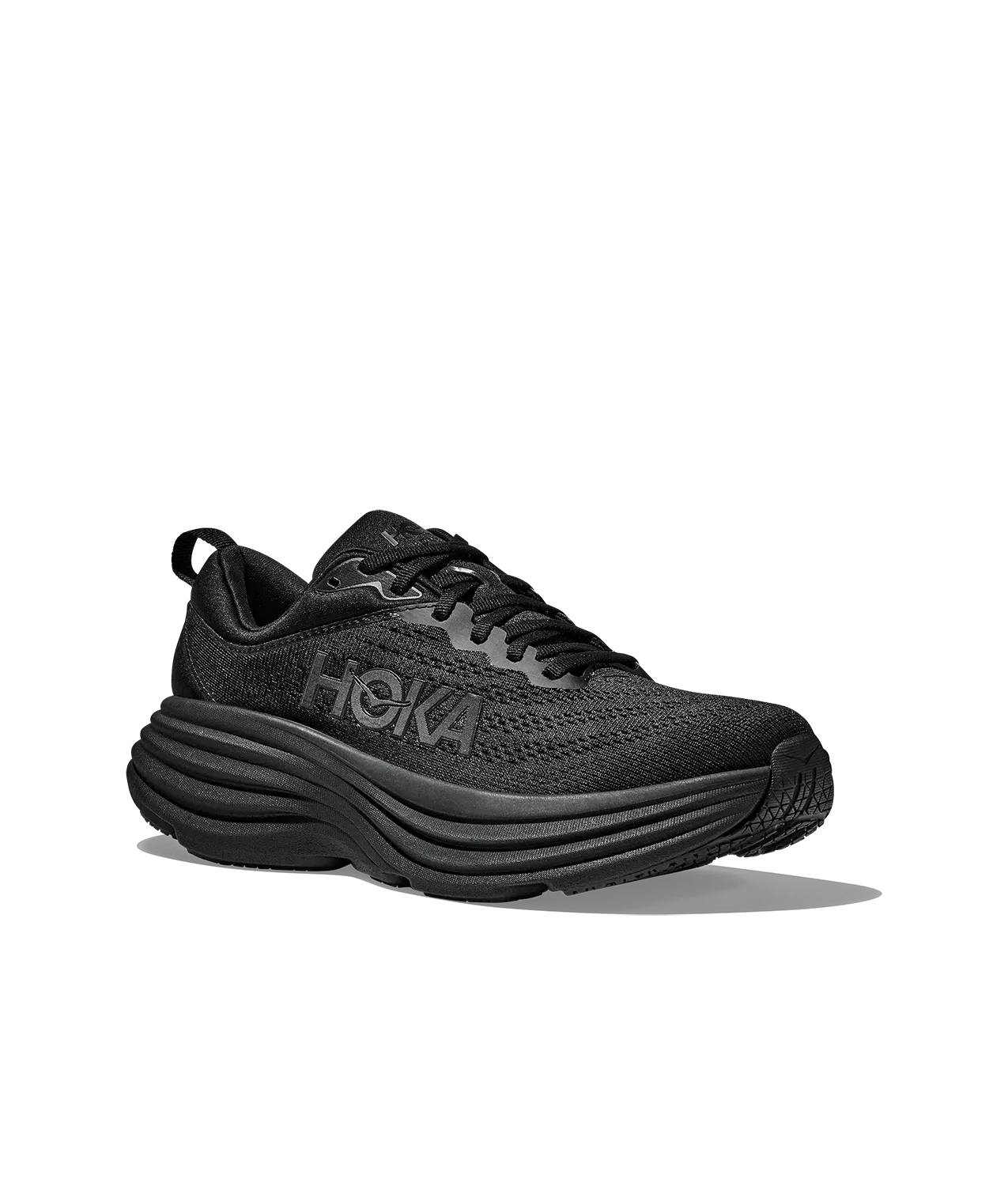 HOKA | SNEAKERS MUJER | W BONDI 8 BLACK/BLACK | NEGRO