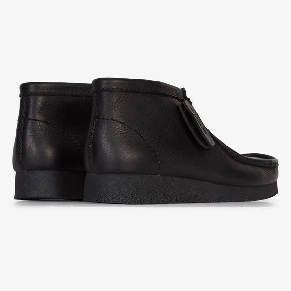 CLARKS | BOTES HOME | WALLABEE EVO BOOT BLACK LEATHER | NEGRE