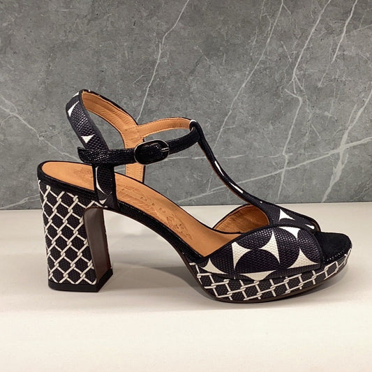 CHIE MIHARA | महिलाओं के सैलून के जूते | KEDUNI MULTICOLOR | काला