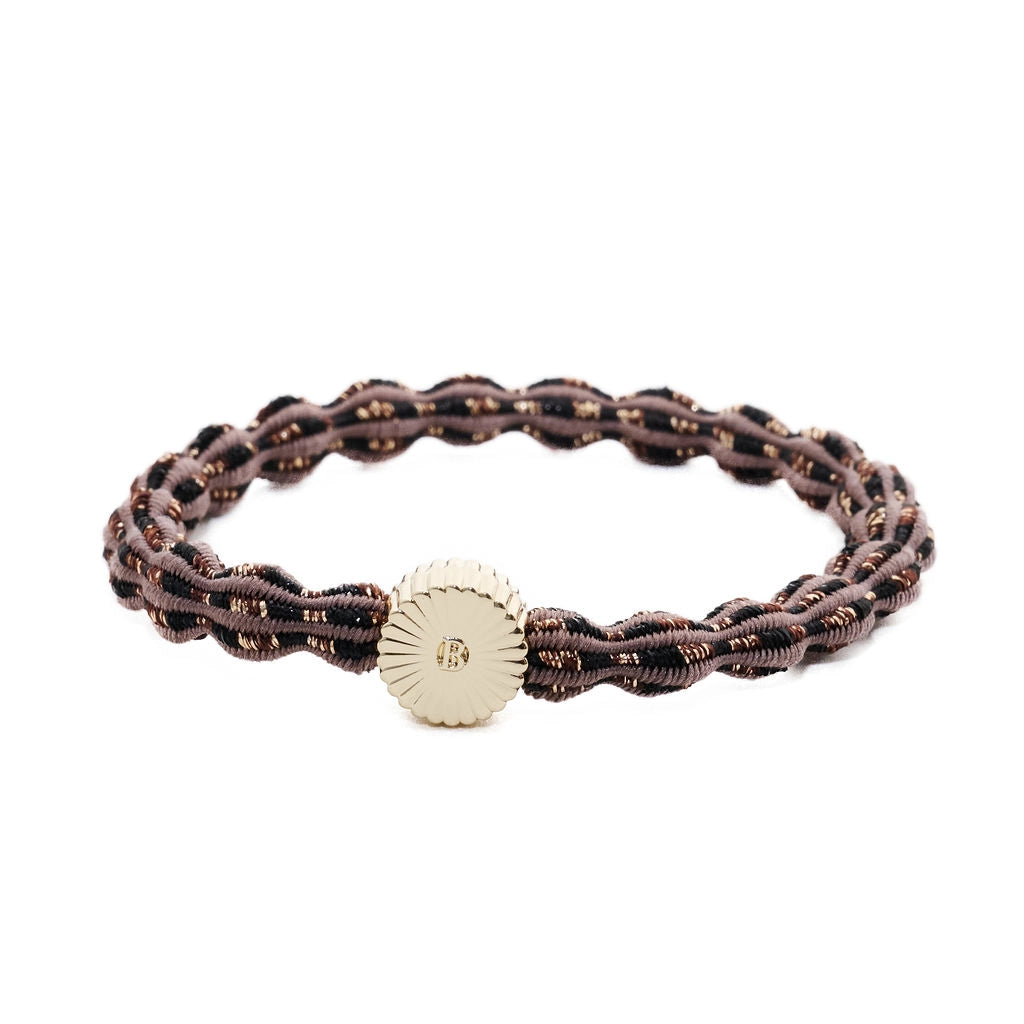BELVU | PULSERAS | MUJER | BUBBLE HAIRTIE CHOCOLATE MOUSSE | MARRÓN