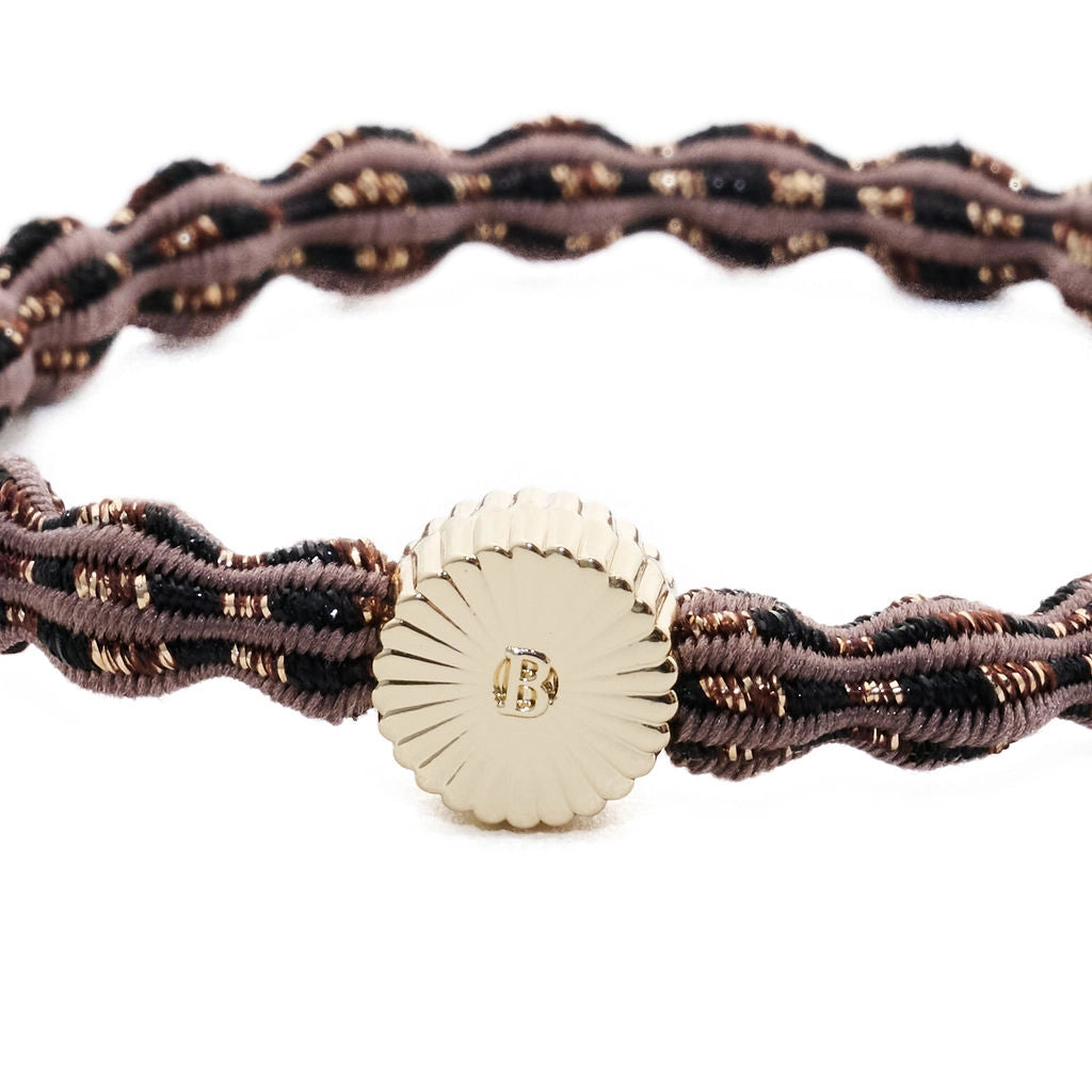 BELVU | PULSERAS | MUJER | BUBBLE HAIRTIE CHOCOLATE MOUSSE | MARRÓN