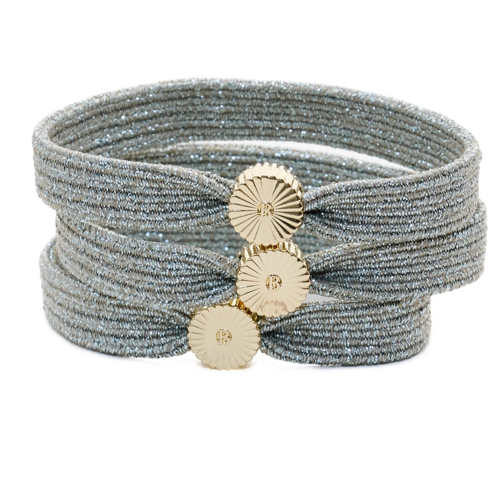 BELVU | PULSERAS | MUJER | FLAT HAIRTIE SILVER DREAM | PLATEADO