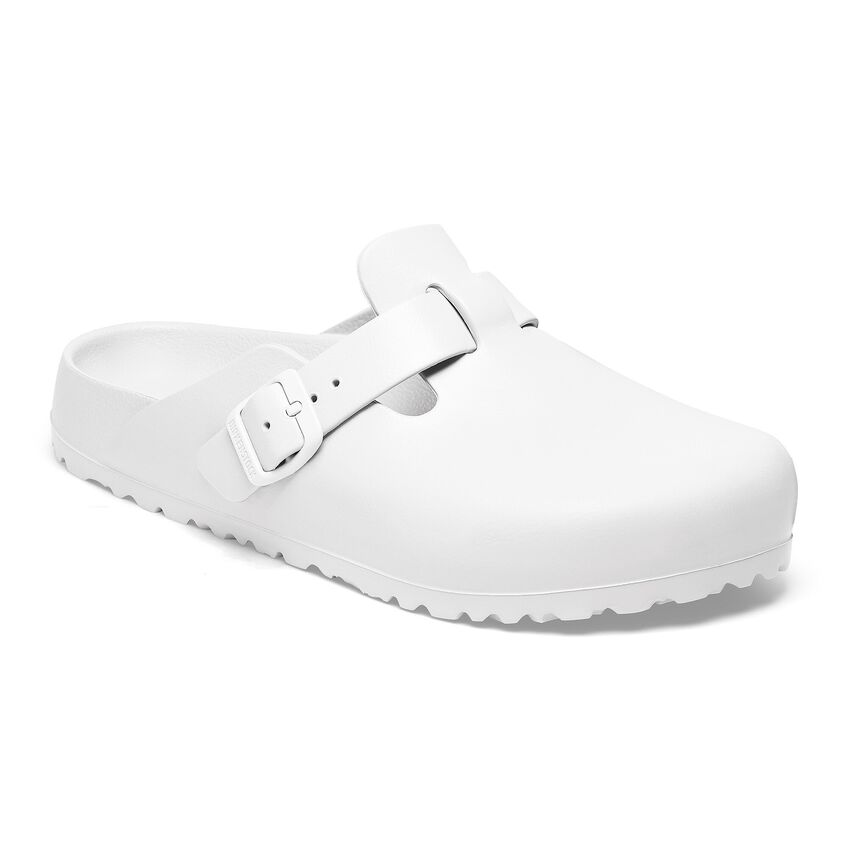 BIRKENSTOCK | CLOGS | WOMAN | BOSTON ESSENTIALS EVA WHITE | WHITE