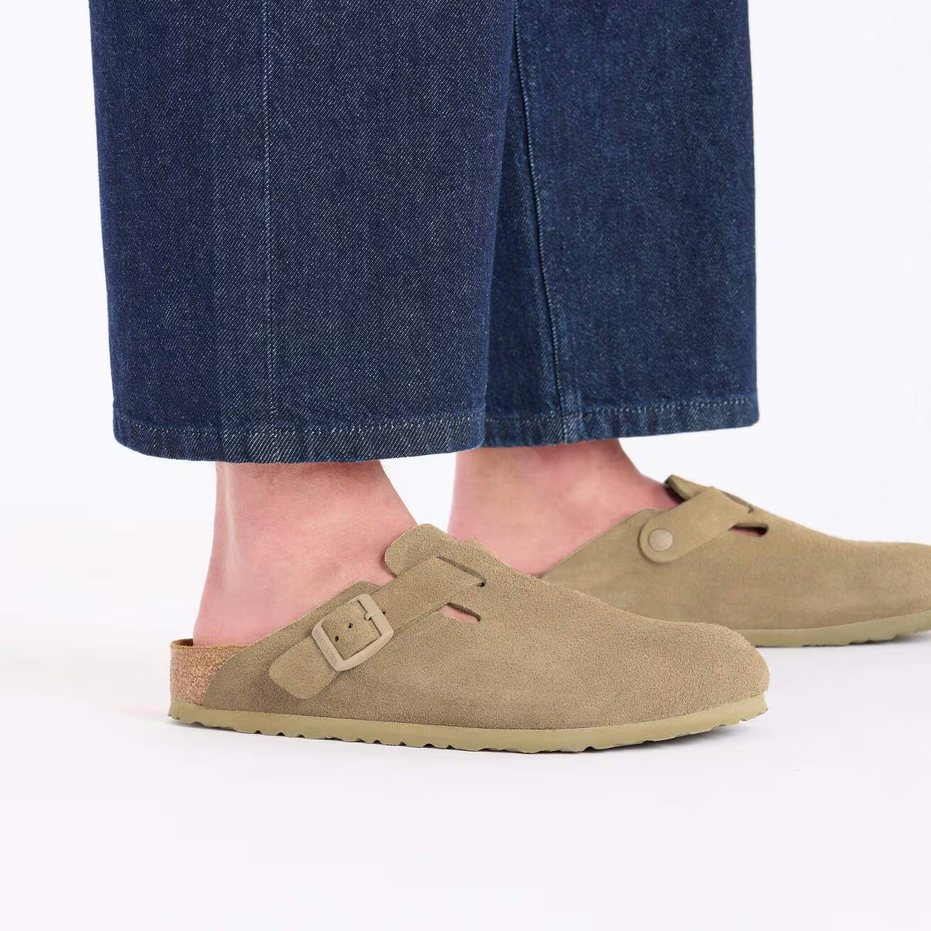 BIRKENSTOCK | UNISEX KLOMPEN | BOSTON | VERFRAAI KHAIKI | SMAL