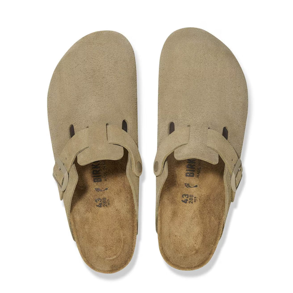 BIRKENSTOCK | UNISEX KLOMPEN | BOSTON | VERFRAAI KHAIKI | SMAL