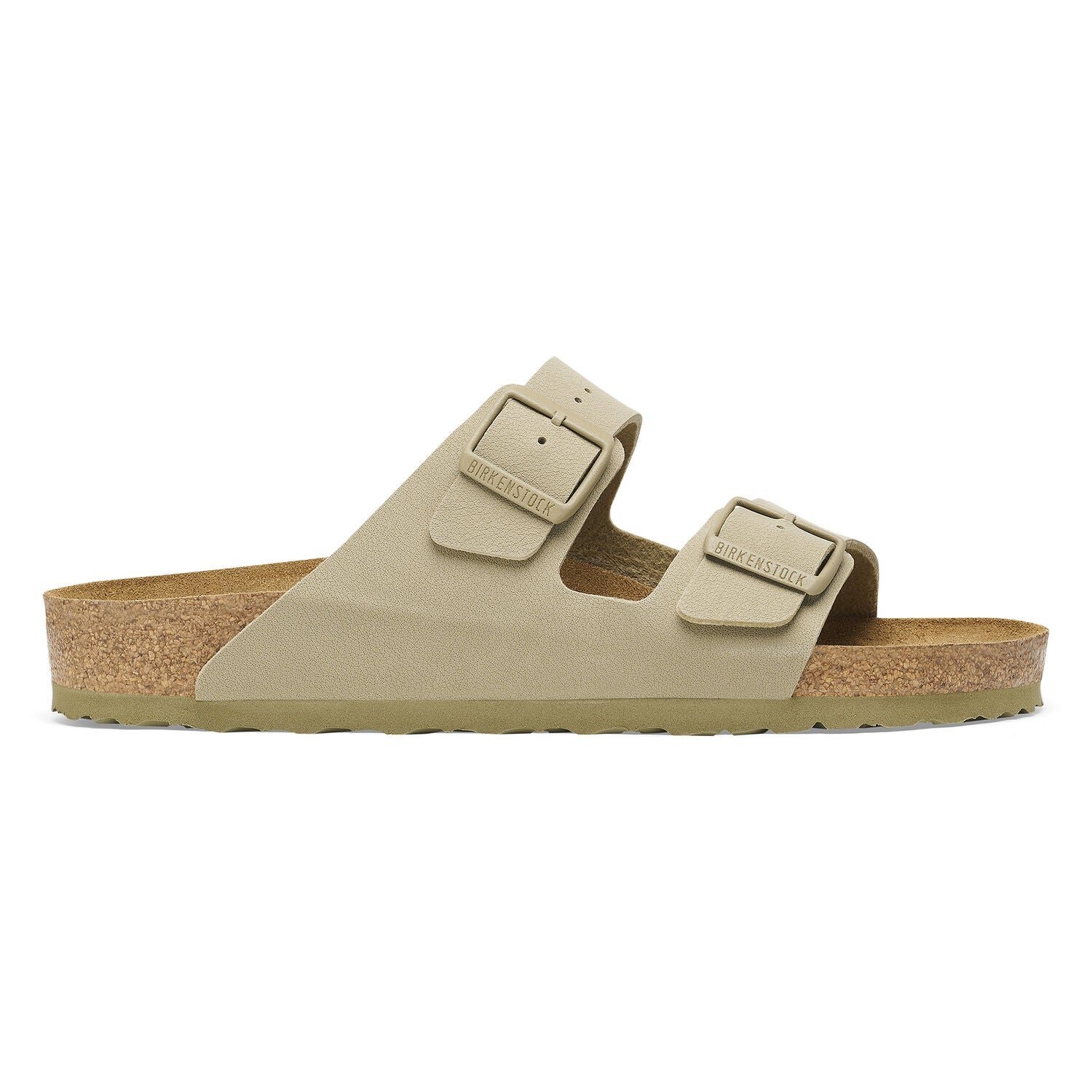 BIRKENSTOCK | SANDALIAS | UNISEX | ARIZONA BIRKO FLOR FADED KHAKI | CAQUI