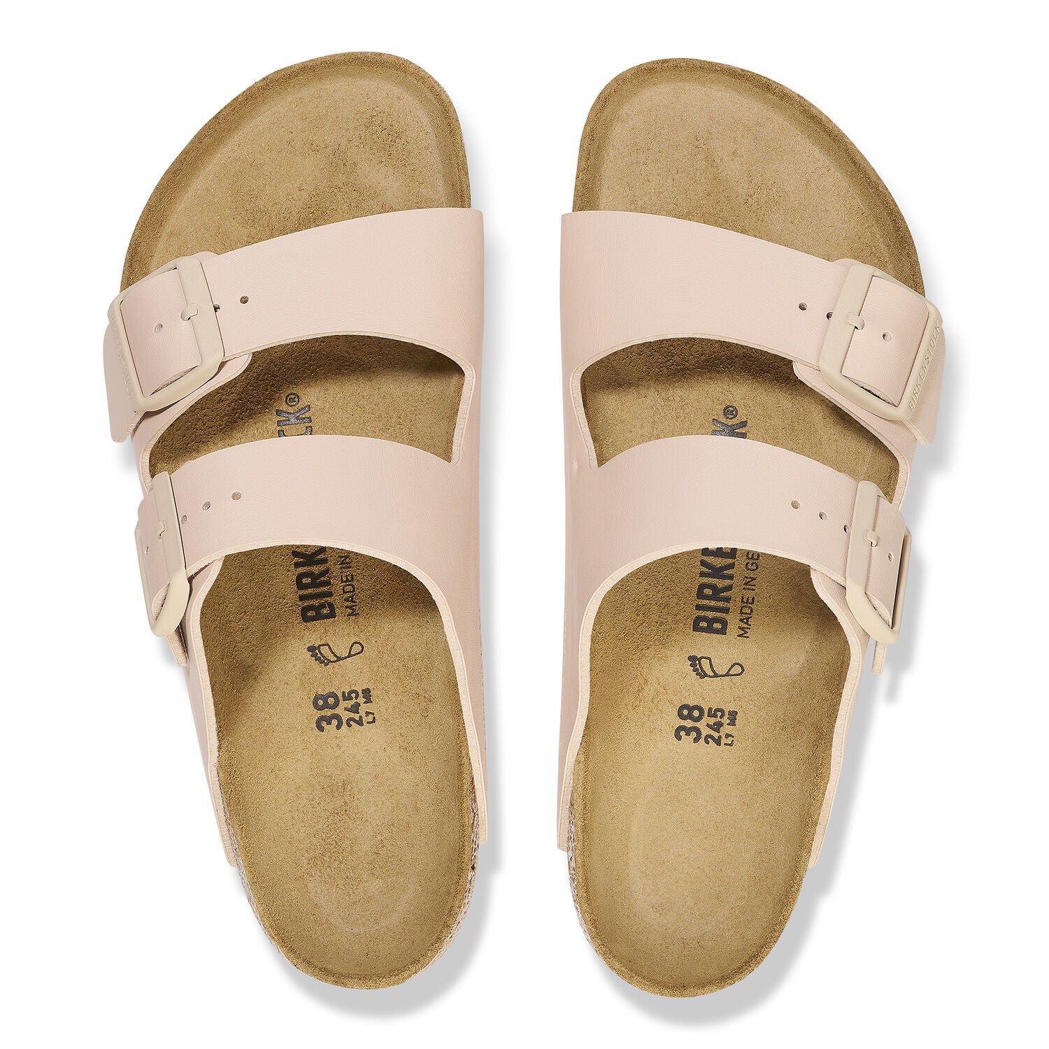 BIRKENSTOCK | ЖІНОЧІ САНДАЛІЇ | ARIZONA BIRKO FLOR NEW | БЕЖЕВИЙ
