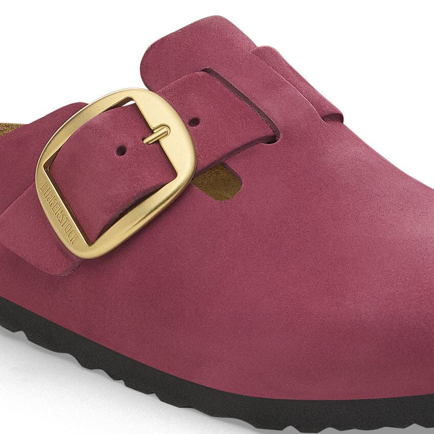 BIRKENSTOCK | WOMEN'S SANDALS | BOSTON BIG BUCKLE FUR BERRY CRUSH | PINK