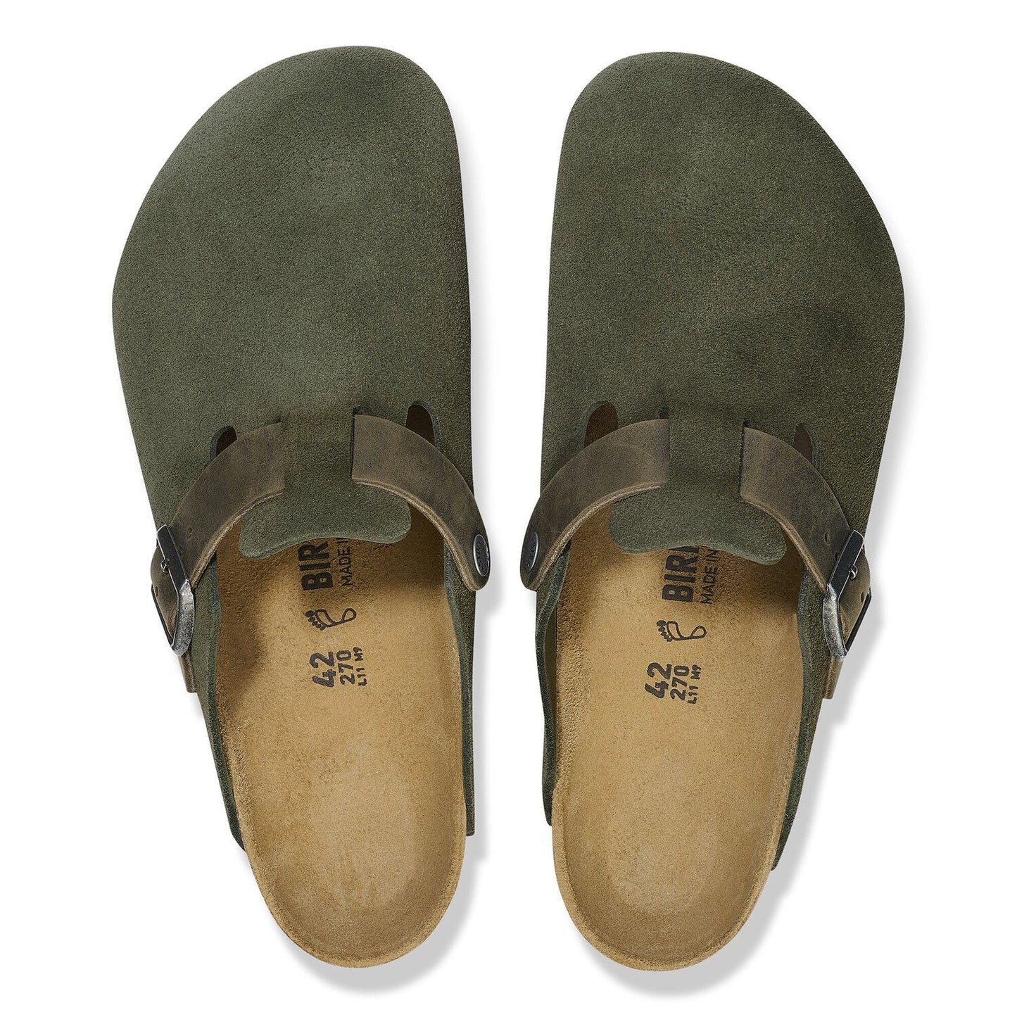 BIRKENSTOCK | SANDALIAS HOMBRE | BOSTON SYNTHETICS THYME | VERDE