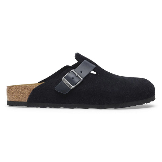 BIRKENSTOCK | SANDÀLIES HOME | BOSTON SYNTHETICS MIDNIGHT | BLAU