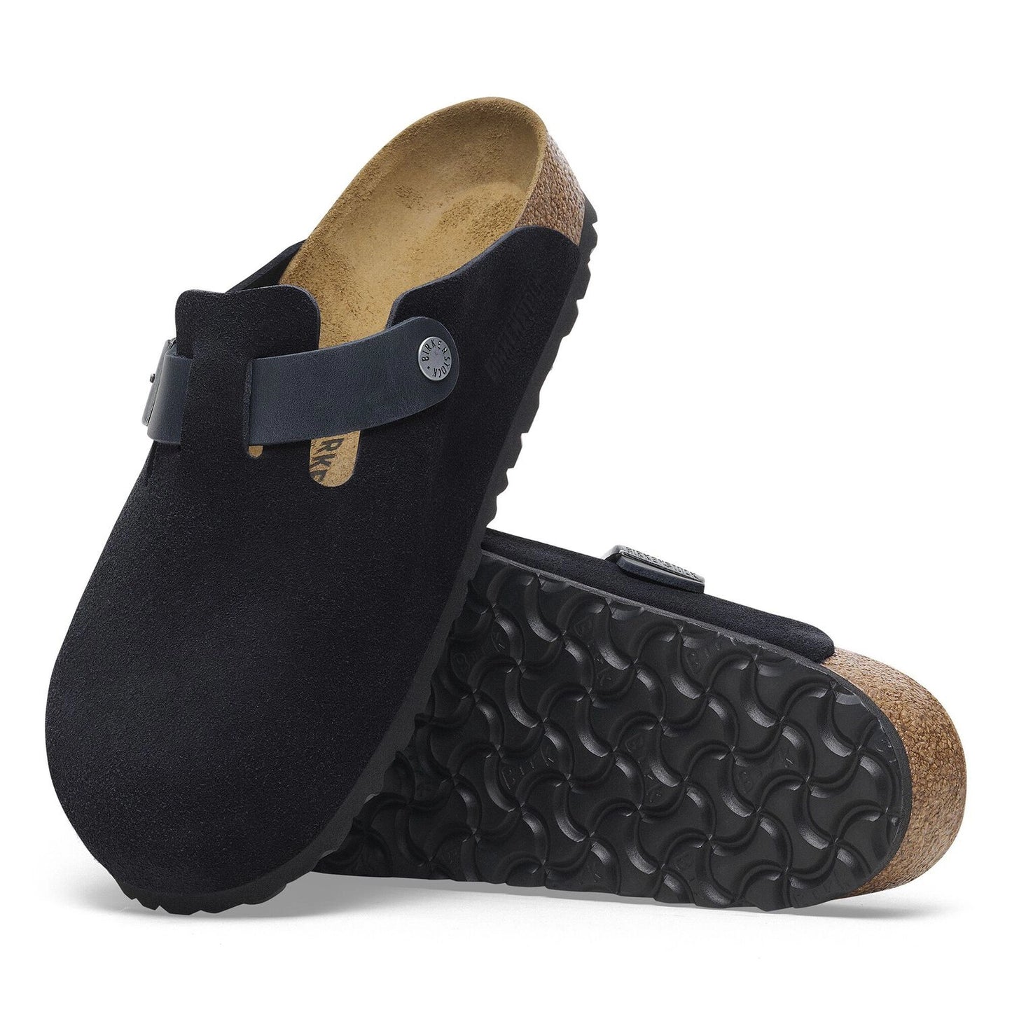 BIRKENSTOCK | SANDÀLIES HOME | BOSTON SYNTHETICS MIDNIGHT | BLAU