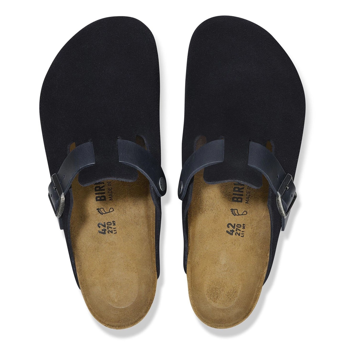 BIRKENSTOCK | SANDÀLIES HOME | BOSTON SYNTHETICS MIDNIGHT | BLAU