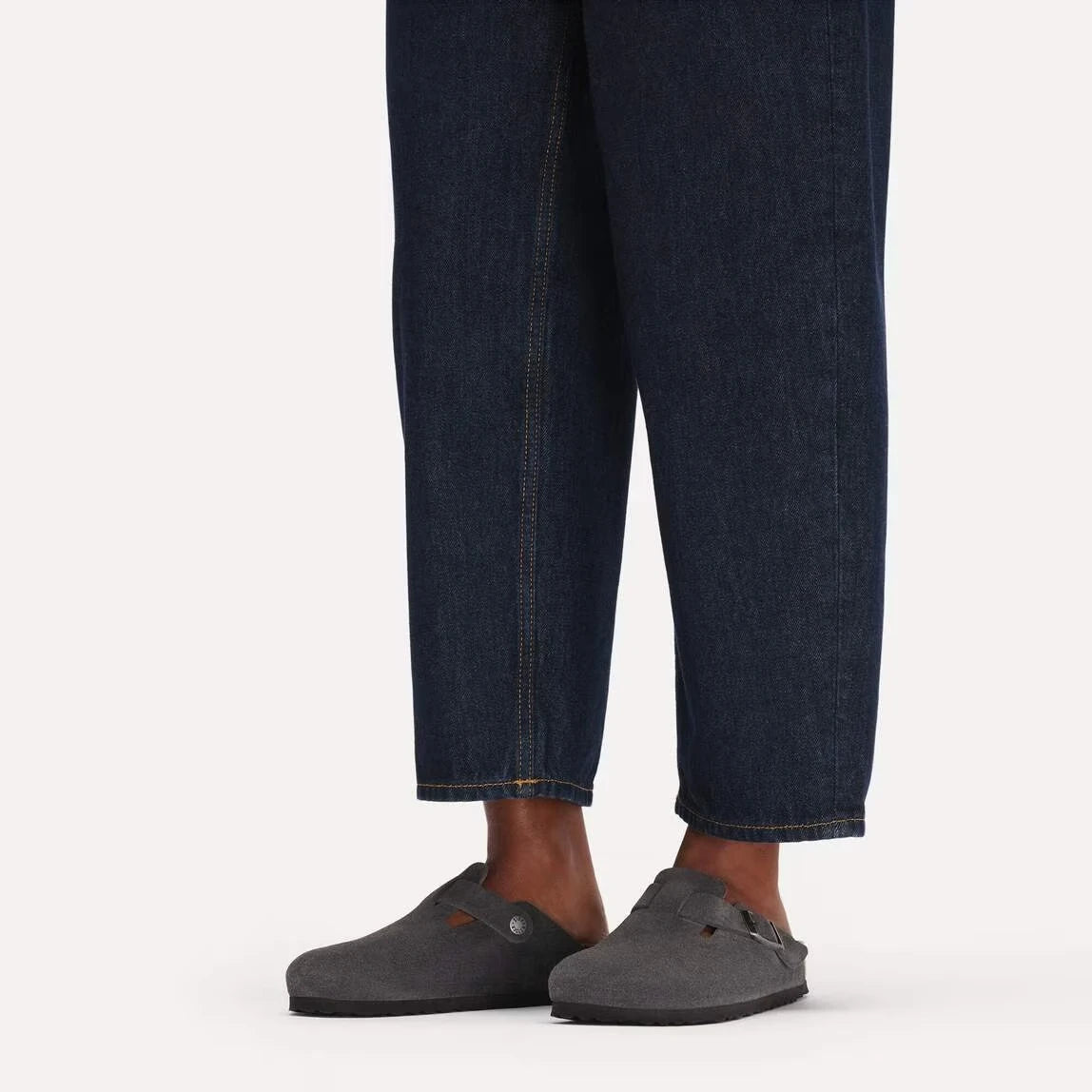 BIRKENSTOCK | MULES AND CLOGS | UNISEX | BOSTON LEVE CHARCOAL | GREY