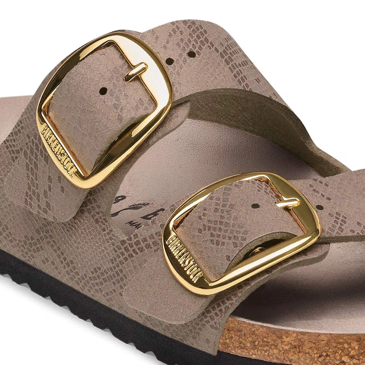 BIRKENSTOCK Arizona GRAY Taupe: animal print サンダル レディース