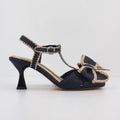 PONS QUINTANA FIJI Trenzado: bleu sandales pour femme