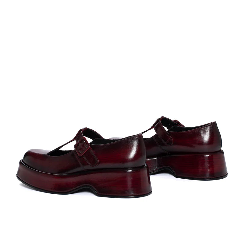 PONS QUINTANA | MOCASINES MUJER | FLIPER CHERRY BRANCH | ROJO