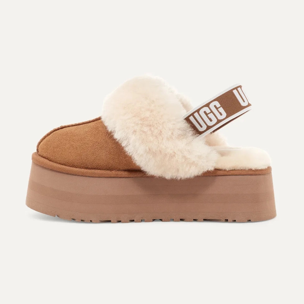 UGG | WOMEN'S CLOGS | FUNKETTE CHESTNUT | BROWN