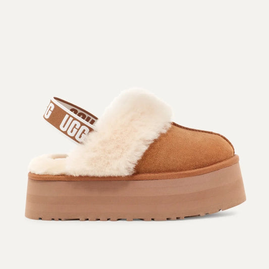 UGG | WOMEN'S CLOGS | FUNKETTE CHESTNUT | BROWN