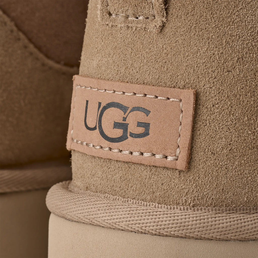 UGG | ANKLE BOOTS | WOMEN'S | CLASSIC ULTRA MINI SAND | BEIGE